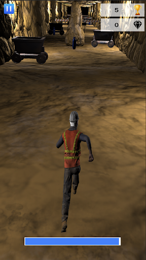 Android application Mine Runner screenshort