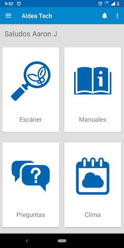 Android application Aldea Tech screenshort
