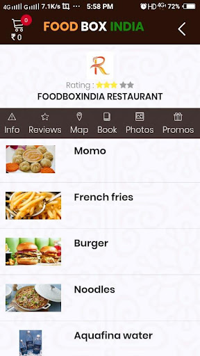 FoodBox India - Online Food Or Screen 3