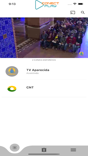 Android application Conect Play screenshort