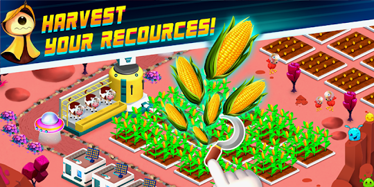 Space Town : Farming Games