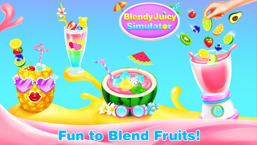Blendy Juicy Simulation - Kids Summer Drinks screenshots apk mod 1