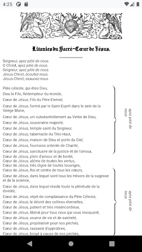 Les Litanies catholiques Screen 3