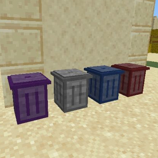Trash Cans Mod for Minecraft logo
