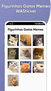 Figurinhas Gatos Memes para WA