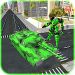 Cover Image of Descargar juego de tanque de transformación de robot del ejército 1.0.8 APK