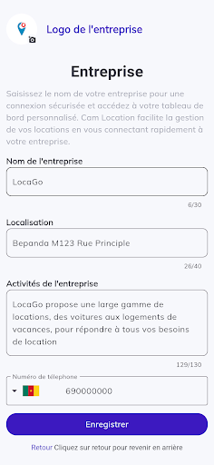 CamLocations Screen 2