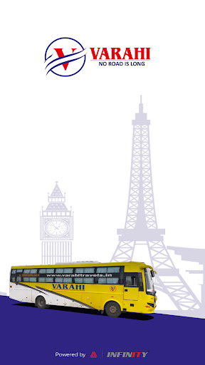 Android application Varahi Travels screenshort