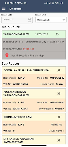 Sangam Indent Carrier