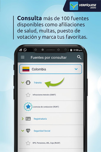 Verifíquese Cédula Screen 2