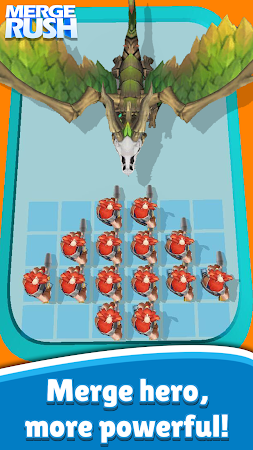 Game screenshot Merge Rush: Dragon War mod apk