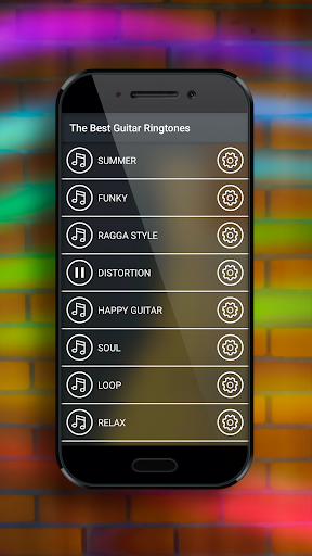 Electric Guitar Ringtones Screen 3