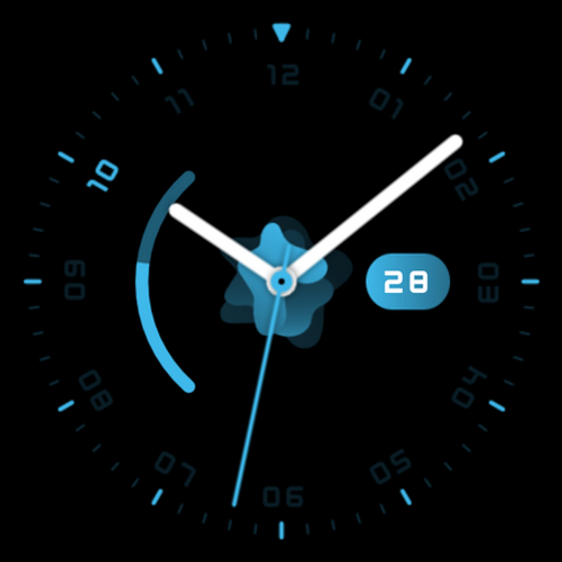 Flow watch face for Wear OS logo