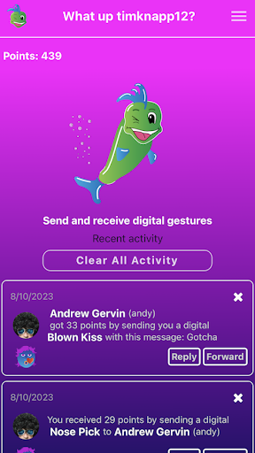 Android application Fish Slap App screenshort