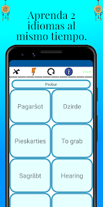 Screenshot 4 Aprender palabras en letón android