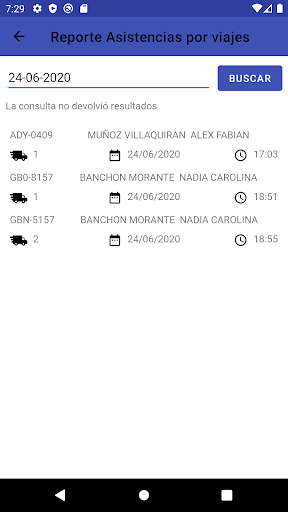 Android application PCGerente screenshort