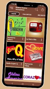 Radios de Musica Romantica