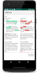 DiffFinder: File/Text Comparison Tool 1.0