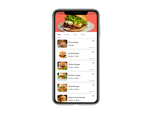 RistoApp Screen 2