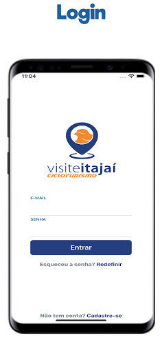 Android application Itajaí Ciclo Turismo screenshort