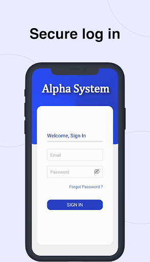 Android application Alpha Smart screenshort