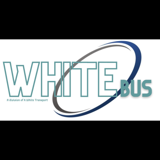 WHITEbus Scotland logo