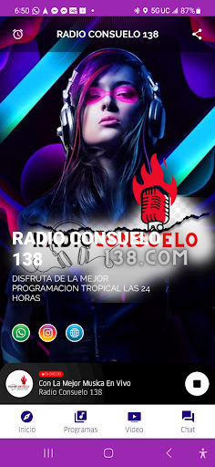 Radio Consuelo 138 Screen 3
