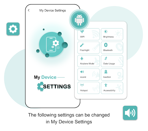 Android application My Mobile Device Settings screenshort