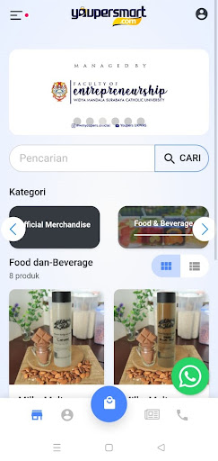 Android application Youpersmart screenshort