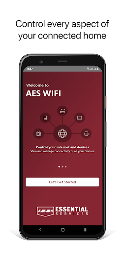 Android application AES WIFI screenshort