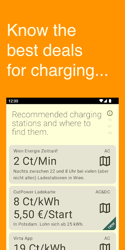 Android application Better Charging screenshort