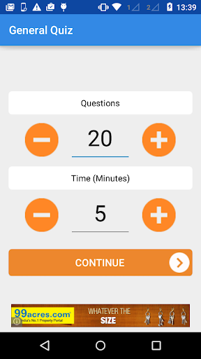 Indian GK Quiz Screen 3