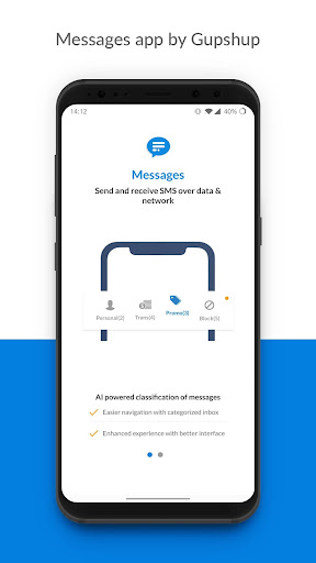 Android application Messages screenshort