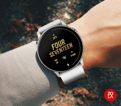 Beauty Sand Text Watch Face Screen 3