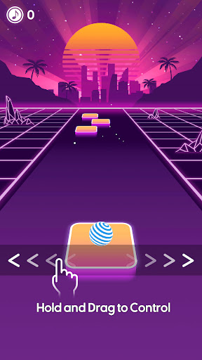 Android application EDM Magic Dance: Tiles Hop screenshort