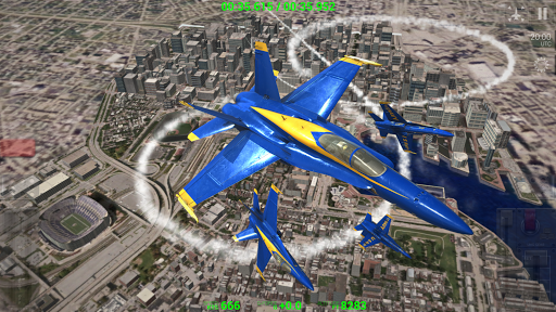 Code Triche Blue Angels: Aerobatic Flight Simulator APK MOD 5