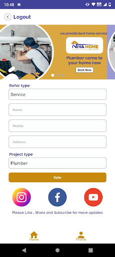 NIYA HOME SOLUTION PARTNER Screen 3