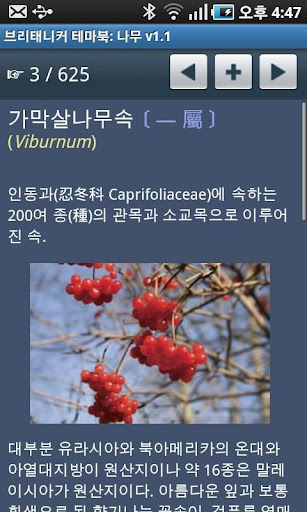 브리태니커 테마북-나무 Screen 2