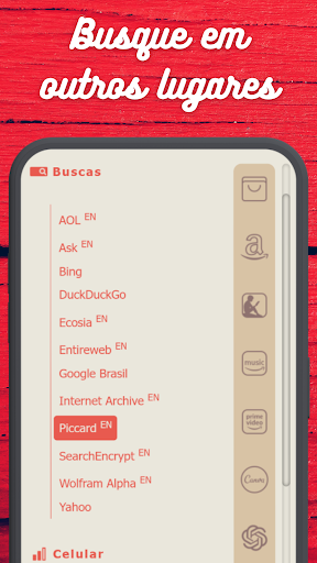 Android application AlinkZ: Melhores sites screenshort