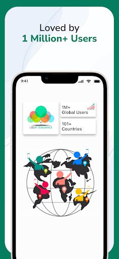 Screenshot of Attendance App | ubiAttendance