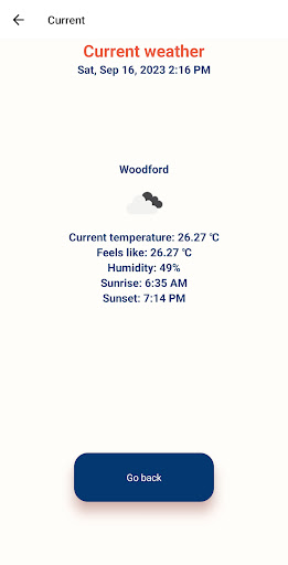 Simply Weather Screen 2
