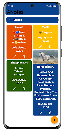 ANotes Screen 3