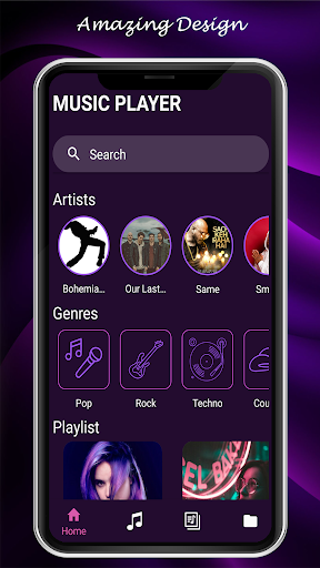 Music Player 2023 - Audio Play Screenshot 2 - AppWisp.com