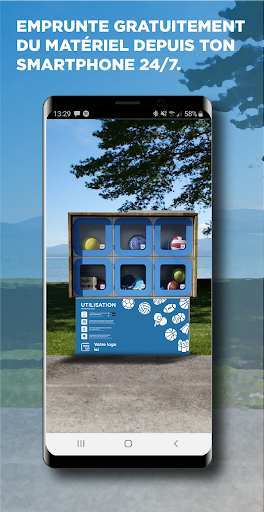 Android application BoxUp screenshort