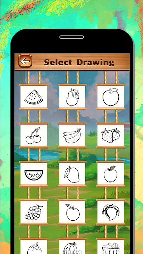 Fruits Coloring Book & Drawing Book 1.0.9 APK screenshots 8