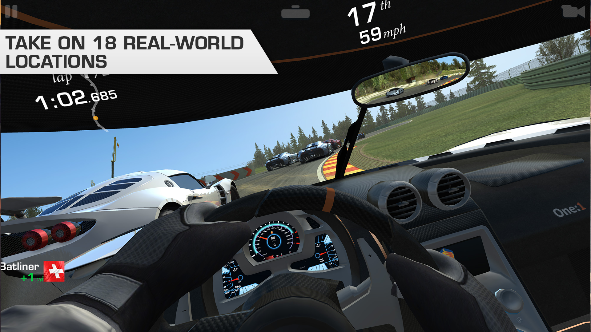 Android application Real Racing  3 screenshort