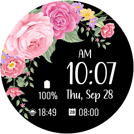 Rose Flower Screen 3