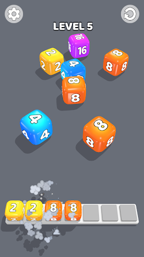 Android application Match Merge 3D screenshort