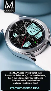 MD295: Hybrid watch face