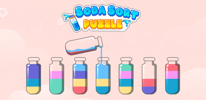 Soda Sort: Water Color Puzzle